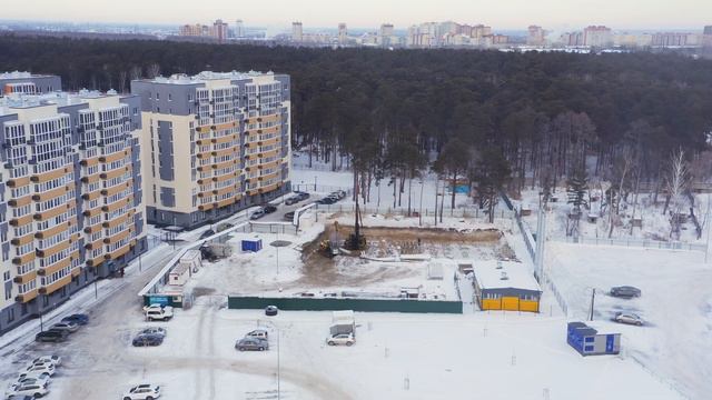 Динамика строительства дома "Первая Линия. Deluxe" - декабрь 2022 смотреть онлайн