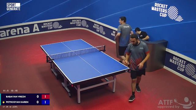 Table Tennis | V.Babayan - K.Petrosyan | 26.02.2024 17:30 (CET) | RMC.SP 17128216 смотреть онлайн