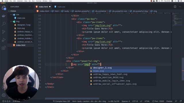 สอนแปลงดีไซน์จาก Figma to HTML&CSS ??? смотреть онлайн