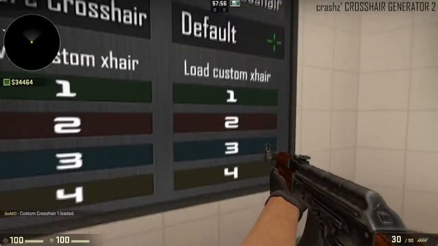 Гайд по cs go - как настроить прицел?(№1) смотреть онлайн