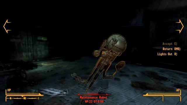 Fallout New Vegas: Man-Machine Interface (Level 50 Lead Pipe build) смотреть онлайн