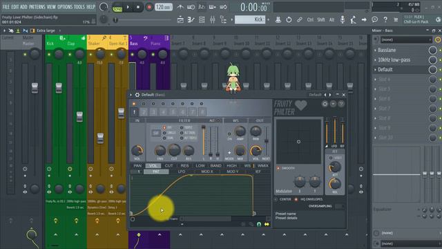 КАК СДЕЛАТЬ SIDECHAIN В FL STUDIO С ПОМОЩЬЮ СТОКОВОГО ПЛАГИНА Fruity Love Philter смотреть онлайн