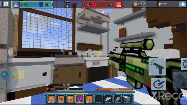 снайпер без прицела в build and shoot челлендж (blockman go adventures) смотреть онлайн