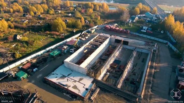 Аренда опалубки от ГК Формат Очистные сооружения смотреть онлайн