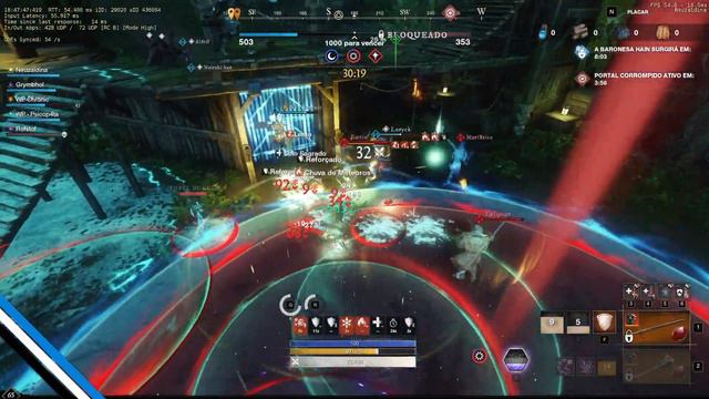 New World PVP Tank build SnS Flail OPR Clap the Clump Season 4 2024 смотреть онлайн
