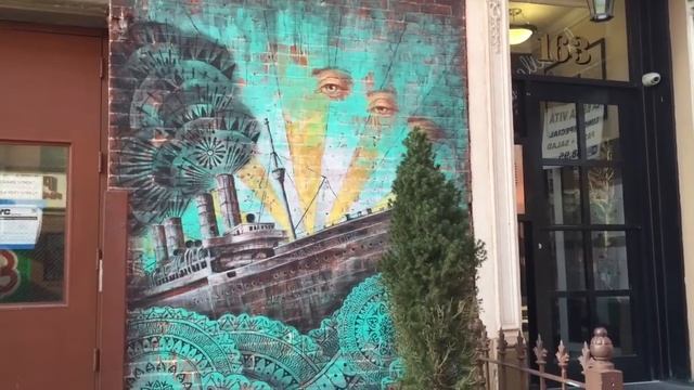 Граффити и Стрит Арт в Маленькой Италии. Видео прогулка. Часть 1 смотреть онлайн