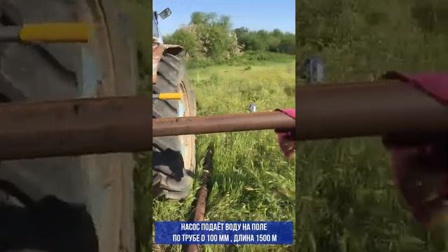Полив 13 га сада в 1.5 км от реки + подъём 110м, насос от вом трактора, респ. Дагестан смотреть онлайн