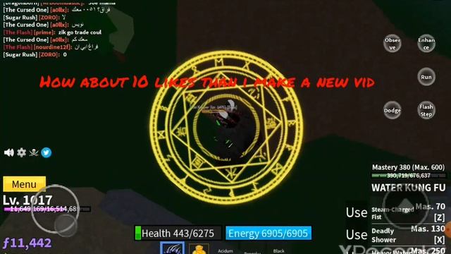 trying to defeat tide warrior (lev 1475 second sea boss) смотреть онлайн