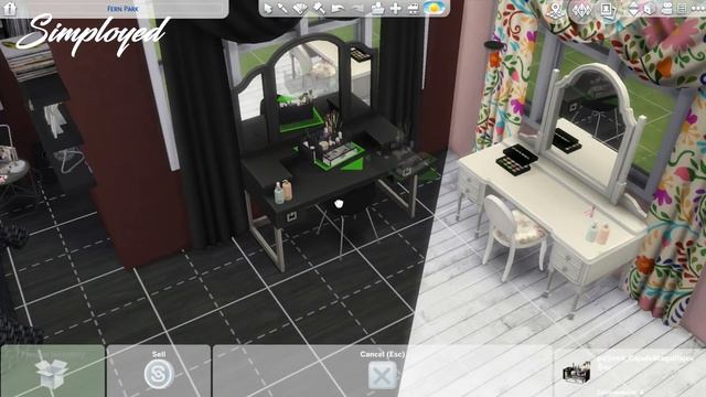 The Sims 4: Room Build || Opposite Twins Bedroom смотреть онлайн