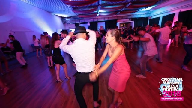 Fadi Fusion & Magda - Social Dancing @ CROATIAN SUMMER SALSA FESTIVAL 2018
