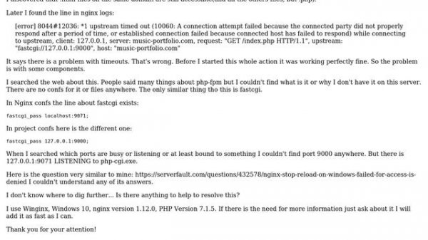 A connection attempt failed because the connected party did not properly respond after a period...