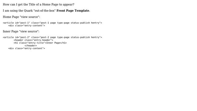 Wordpress: How to get Title of Home Page to Appear on Page? (2 Solutions!!) смотреть онлайн