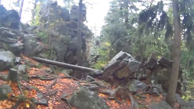 08-10-2017. 15-40. Devet skal/Девять скал, Ждярские горы, край Высочина. смотреть онлайн