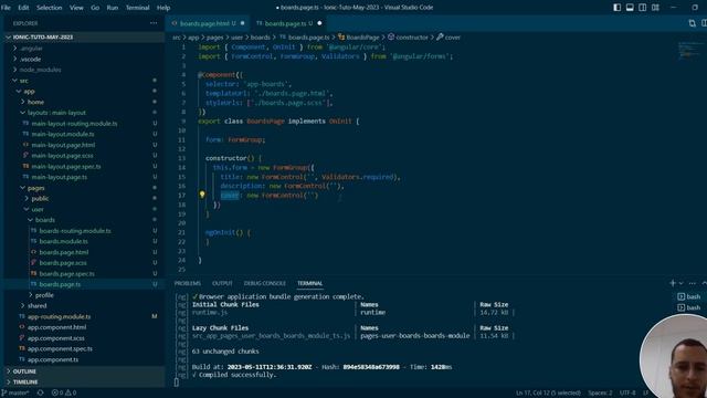 Firebase Ionic 009 - Create Boards Frontend/Backend смотреть онлайн