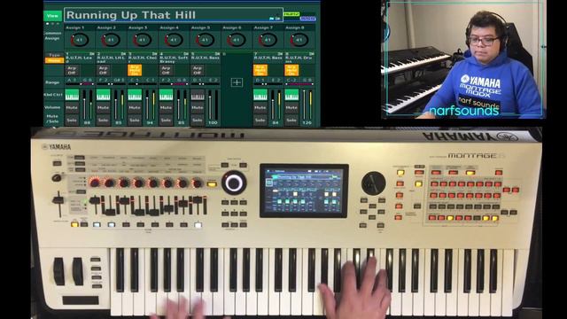 Running Up That Hill Yamaha Montage MODX | Favorite Covers Set 10 | Eighties Synth Sounds смотреть онлайн