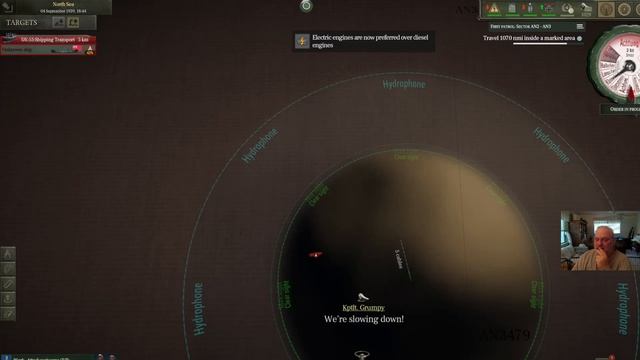 UBoat settings, startup, 1st mission, WITH UBoat Expanded mod смотреть онлайн