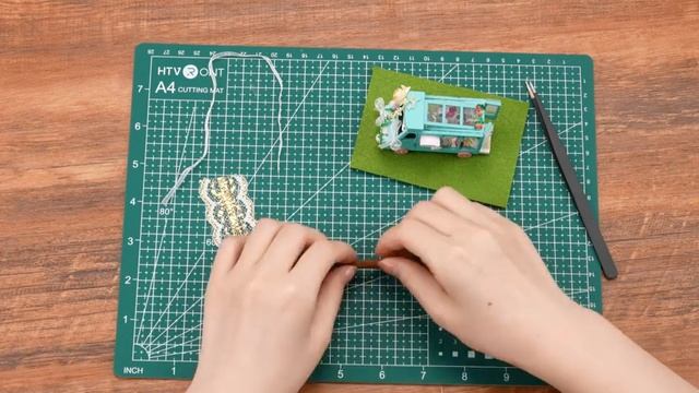 Коврик для резки А3 45х30 см зеленого цвета Коврик для творчества Макетный коврик смотреть онлайн