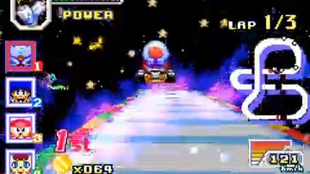 Konami Krazy Racers-Gray Fox Metal Gear Solid-Hyper Cup-Gameboy Advance смотреть онлайн