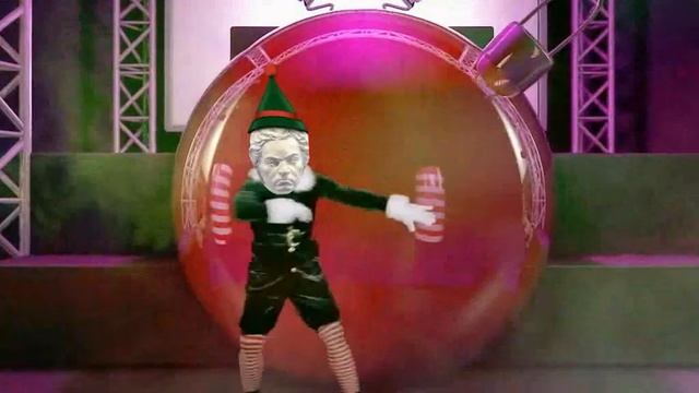 Beethoven Bust has got moves! Merry Christmas... смотреть онлайн