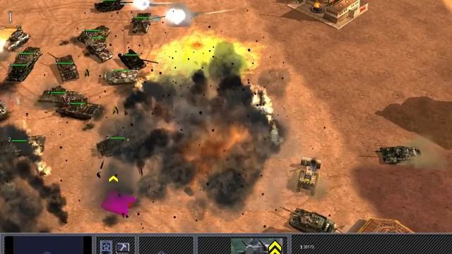 【 Vanish0.7Alpha Mod 】- RUSSI General VS 3 team Brutal Army - C&C Zero Hour смотреть онлайн