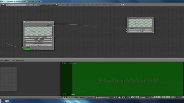 Compositing in Blender 2.5 A2 - Some Advanced Features смотреть онлайн