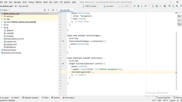 Bottom Navigation Bar in Flutter | Modern Bottom Nav Bar Flutter смотреть онлайн