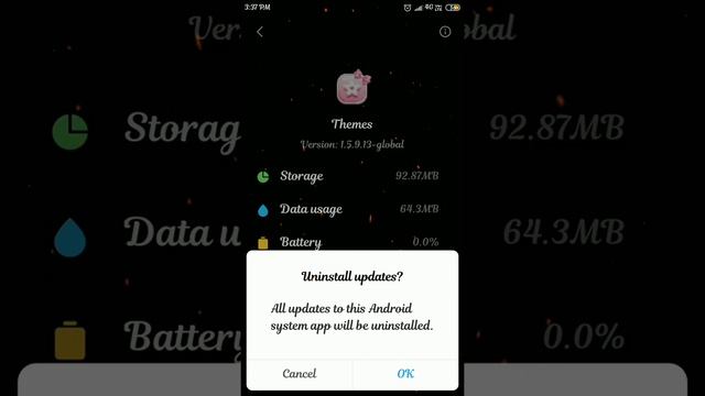 Unfortunately themes has stopped in MI phone/solution in tamil смотреть онлайн