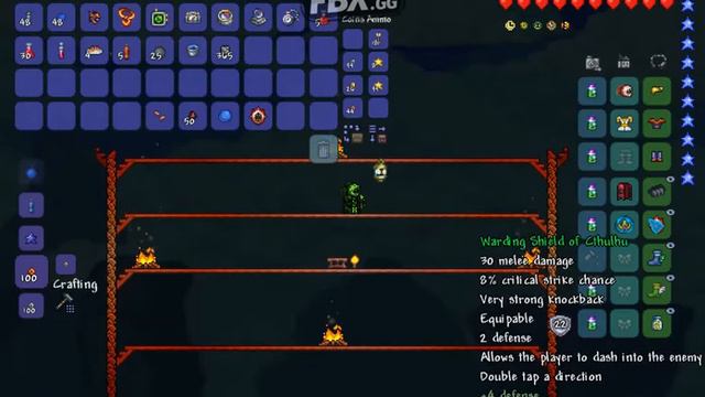 Terraria in a nut-shell, killing eye of cthulhu and funny crazy moments смотреть онлайн