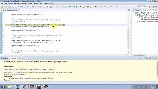 How To Use Map, MapToInt, MapToDouble And MapToLong Method Of Java 8 Stream?  | Streams In Java 8