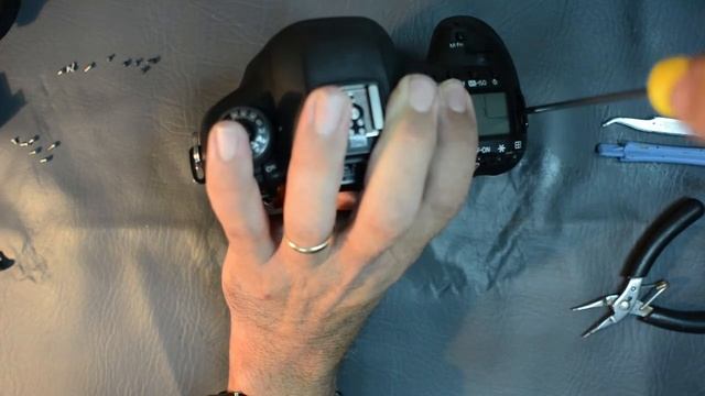 Canon 5D Mark IV Top cover Dial Assembly Replacement.Step by Step. смотреть онлайн
