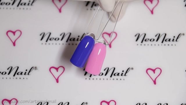 Дизайн ногтей: Акварель гель-лаками. Выкраска оттенков NeoNail и лимитированная коллекция смотреть онлайн