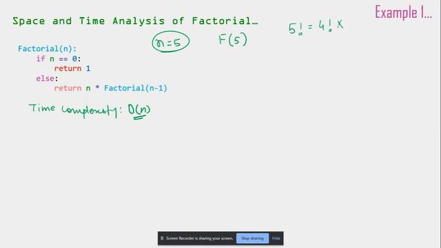 1.4. Space Complexity | Data Structure and Algorithm | Python | DSA Series смотреть онлайн