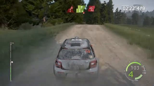 геймплей на руле (WRC 6) смотреть онлайн