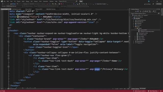 ASP.NET Core Razor Pages для .NET 6. Файлы представлений по умолчанию и содержимое папки Pages. смотреть онлайн