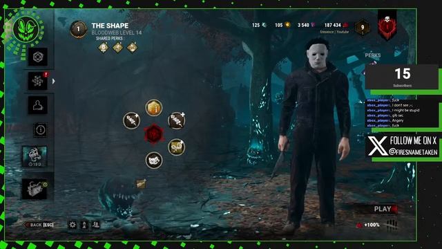 GRIDING ALL KILLERS TO P3 | Dead By Daylight смотреть онлайн