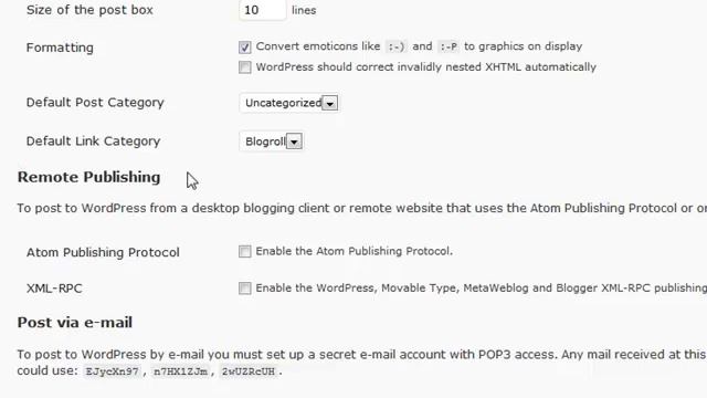 Wordpress Tutorial For Beginners Part 17 - Writing Settings смотреть онлайн