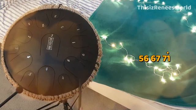 Joy to the world | Steel Tongue Drum Cover with tabs | ThisizReneesworld смотреть онлайн