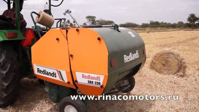 Redlands обзор пресс подборщика с японским минитрактором смотреть онлайн