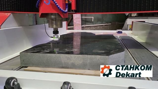 3D Сканер поверхности на ЧПУ фрезерном станке по камню DeKart S1015. Зачем нужна эта опция? Обзор смотреть онлайн