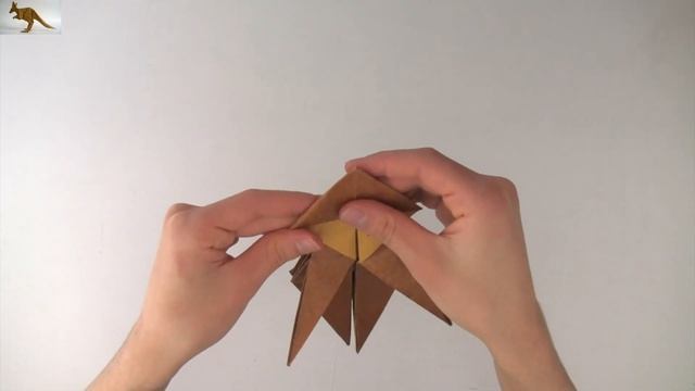 Origami kangaroo by Fernando Castellanos смотреть онлайн