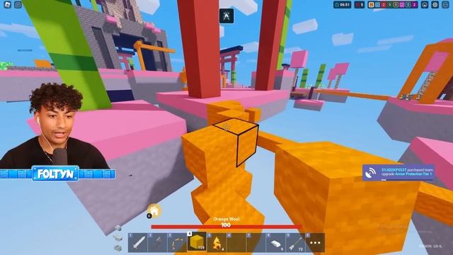 The NEW HEADHUNTER Made Us OVERPOWERED.. (Roblox Bedwars) смотреть онлайн