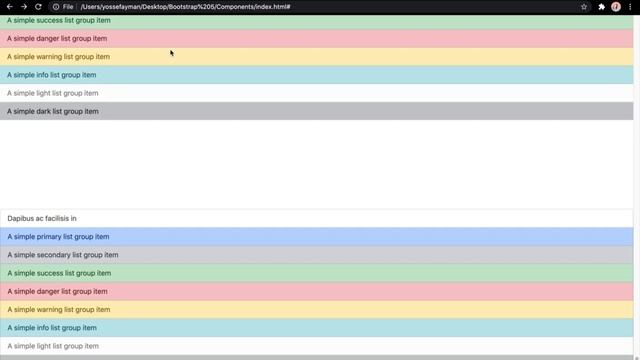 Bootstrap Tutorial: 6 List group and Modal смотреть онлайн