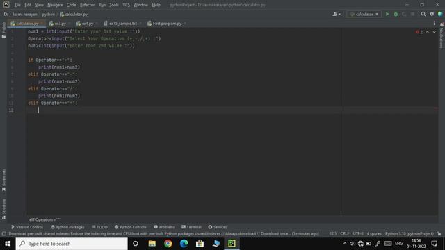 How to Build a Simple Calculator in Python - Step by Step 1 || Programming || Coding || смотреть онлайн