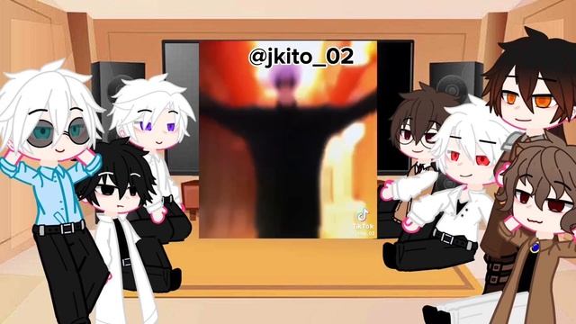My favorite characters react to each other | 01 - Gojo Satoru | #gachaclub #gojosatoru #reaction смотреть онлайн