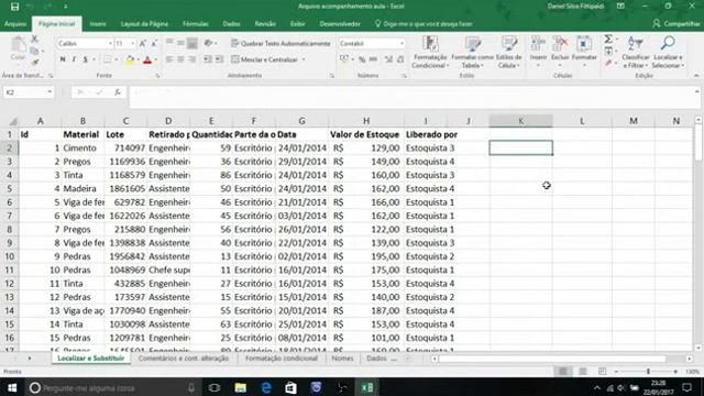 Curso Online de Excel da Fitti - Aula 7 Parte 1 - Localizar e Substituir смотреть онлайн