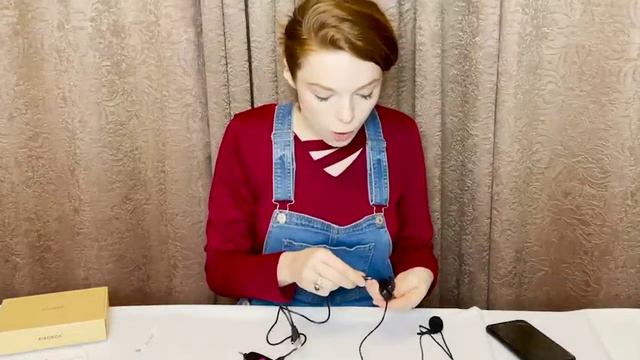 XIAOKOA UHF Wireless Lavalier Microphone смотреть онлайн