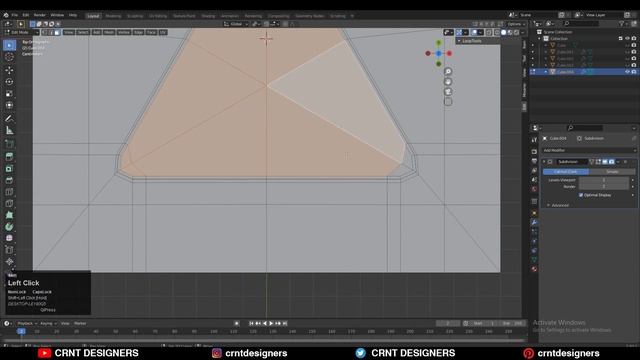 Create Triangle Boolean Details In Blender | Blender Modeling | Blender Tutorial смотреть онлайн