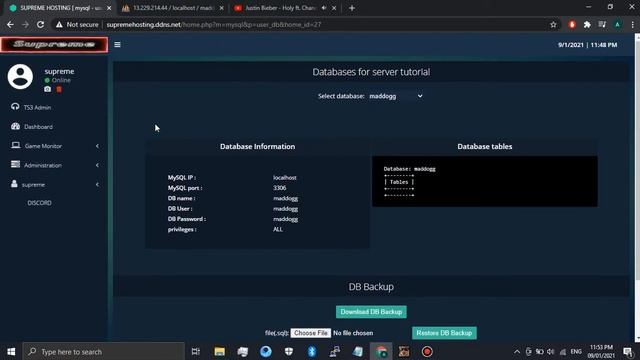 SQL SETUP SUPREME HOSTING смотреть онлайн