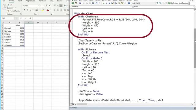 How to make doughnut chart with outside end labels? - Simple Excel VBA смотреть онлайн