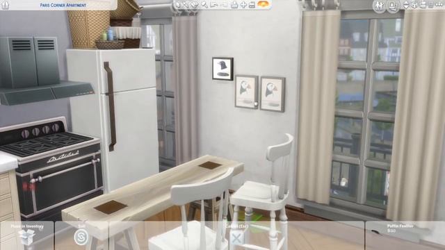 Parisian Corner Apartment ? ? | The Sims 4 | Speed Build | No CC + Download Links смотреть онлайн